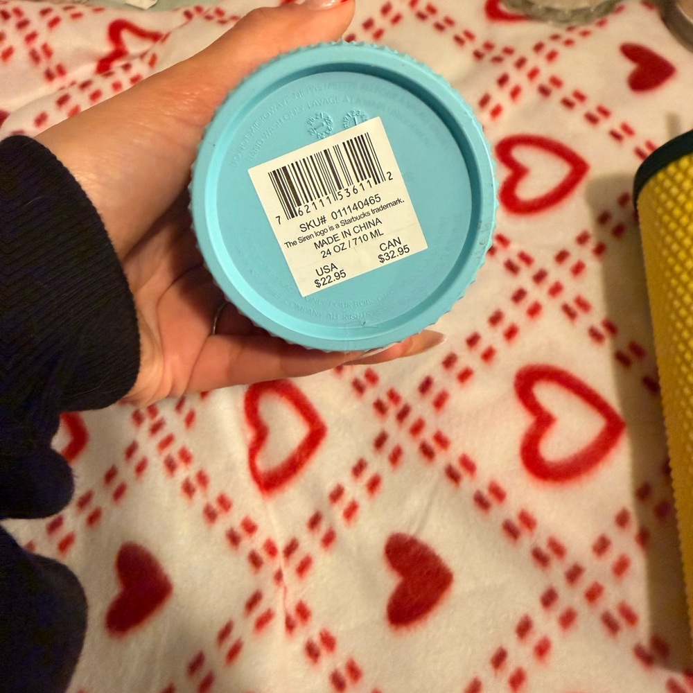 Starbucks Turquoise Studded Tumbler - Picture 2 of 3